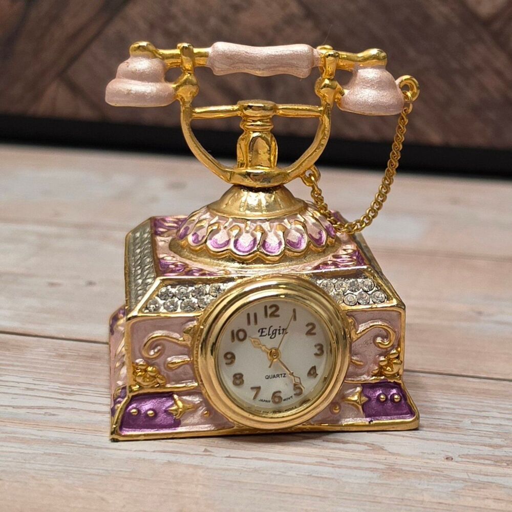 Elgin Miniature Clock